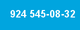924 545-08-32 924 545-08-32